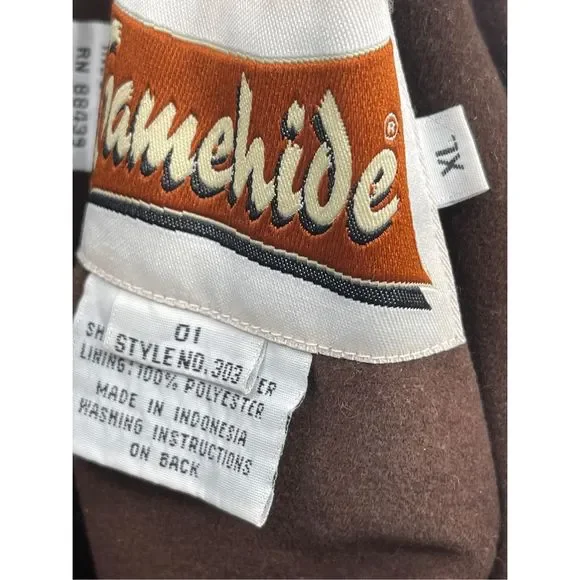 Gamehide Overalls Men’s‎ XL Mossy Oak Hunting Hush Hide Brown